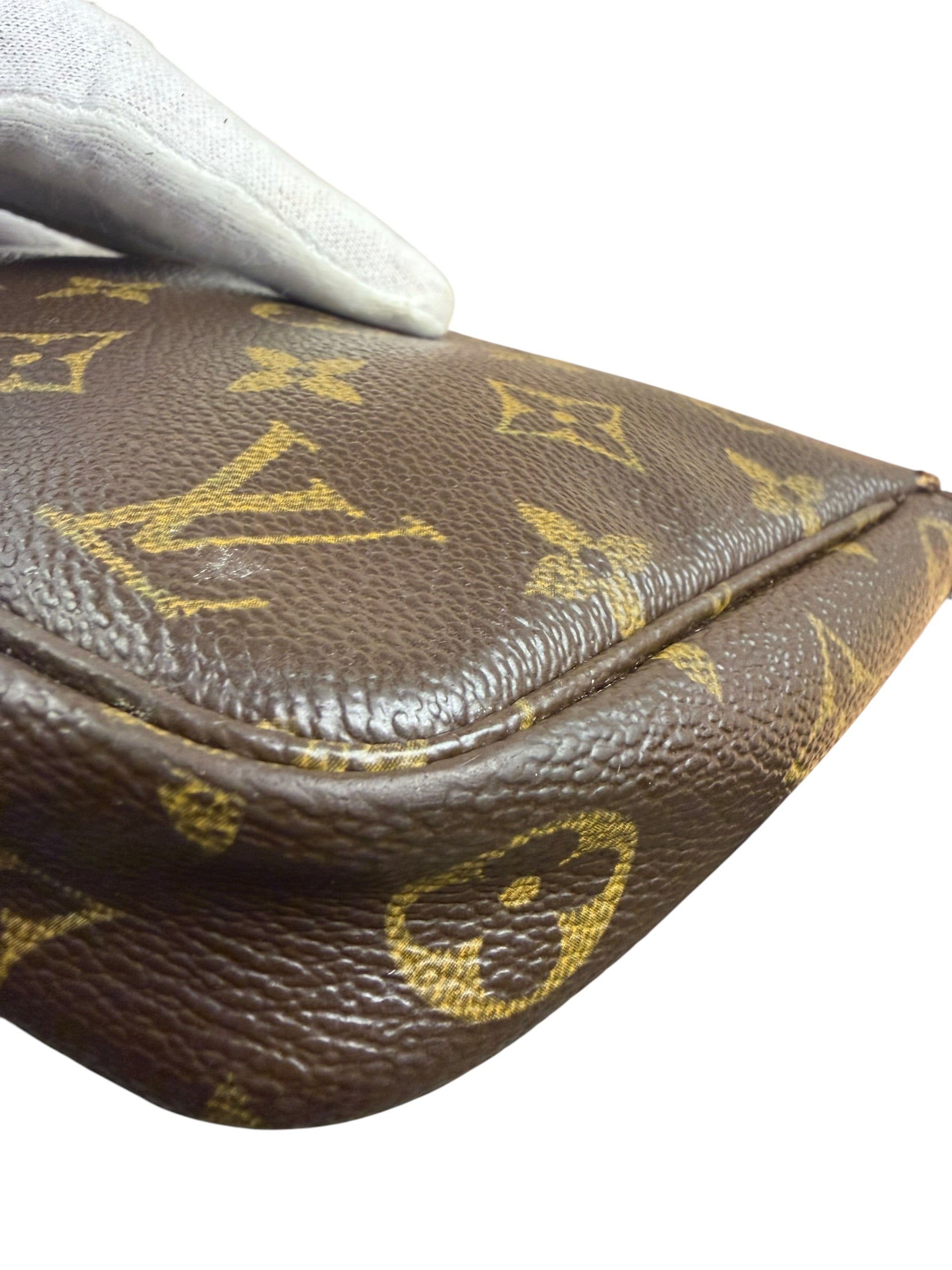 Louis Vuitton Monogram Pochette Replaced LV Strap