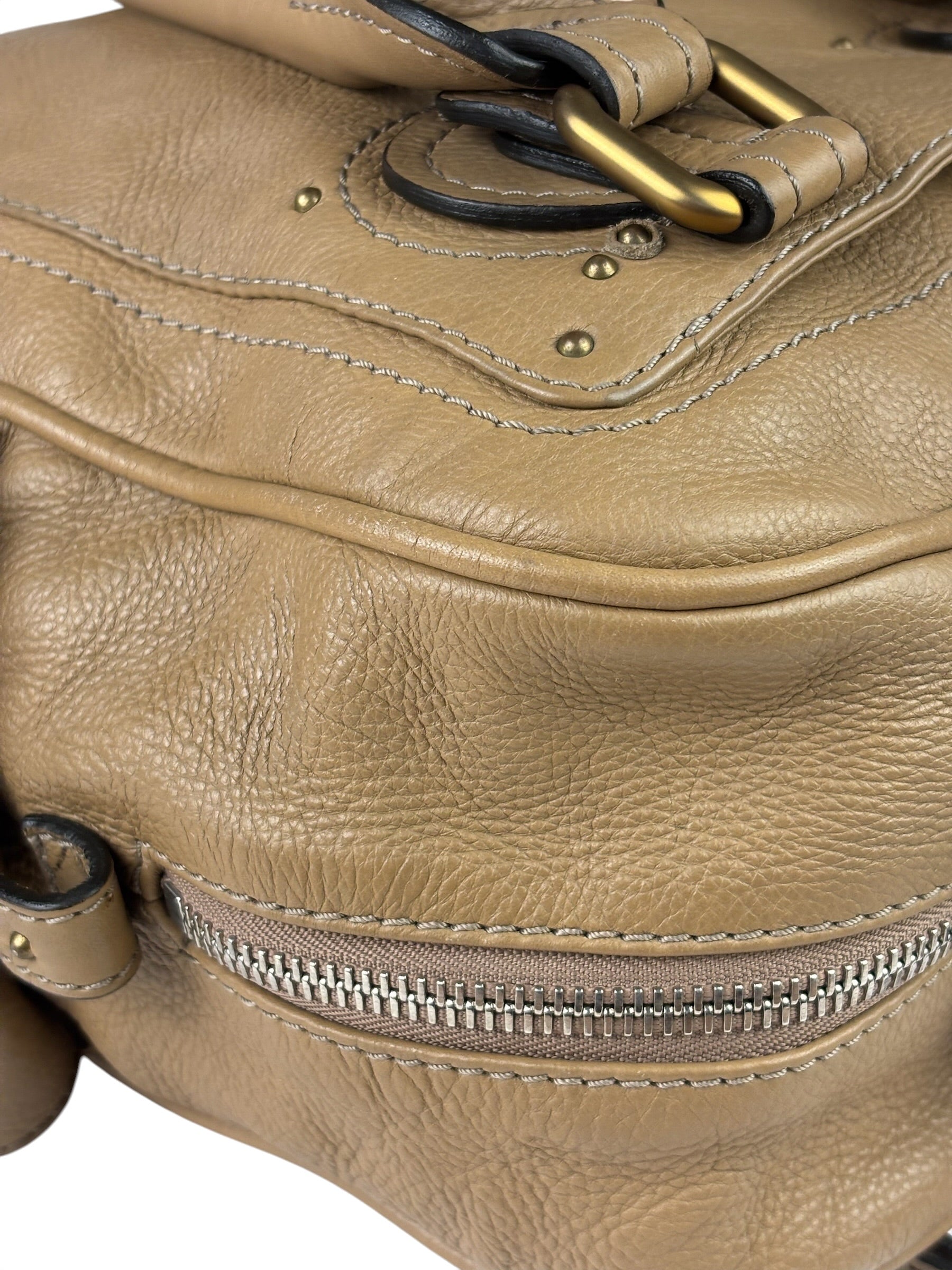 Chloe Brown Leather Paddington Shoulder Bag