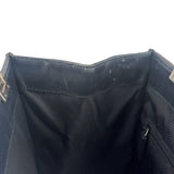 Gucci GG Black Canvas Vintage Jackie Tote Handbag