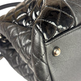 Chanel Black Quilted Leather Tote Bag 2014