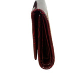 Cartier Red Patent Leather Must De Cartier Tri-Fold Wallet