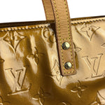 Louis Vuitton Metallic Bronze Vernis Reade MM