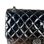 Chanel Black Patent Leather Classic Flap Bag ('08-'09)