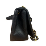 Chanel Black Quilted Leather Mini Flap Bag  2011