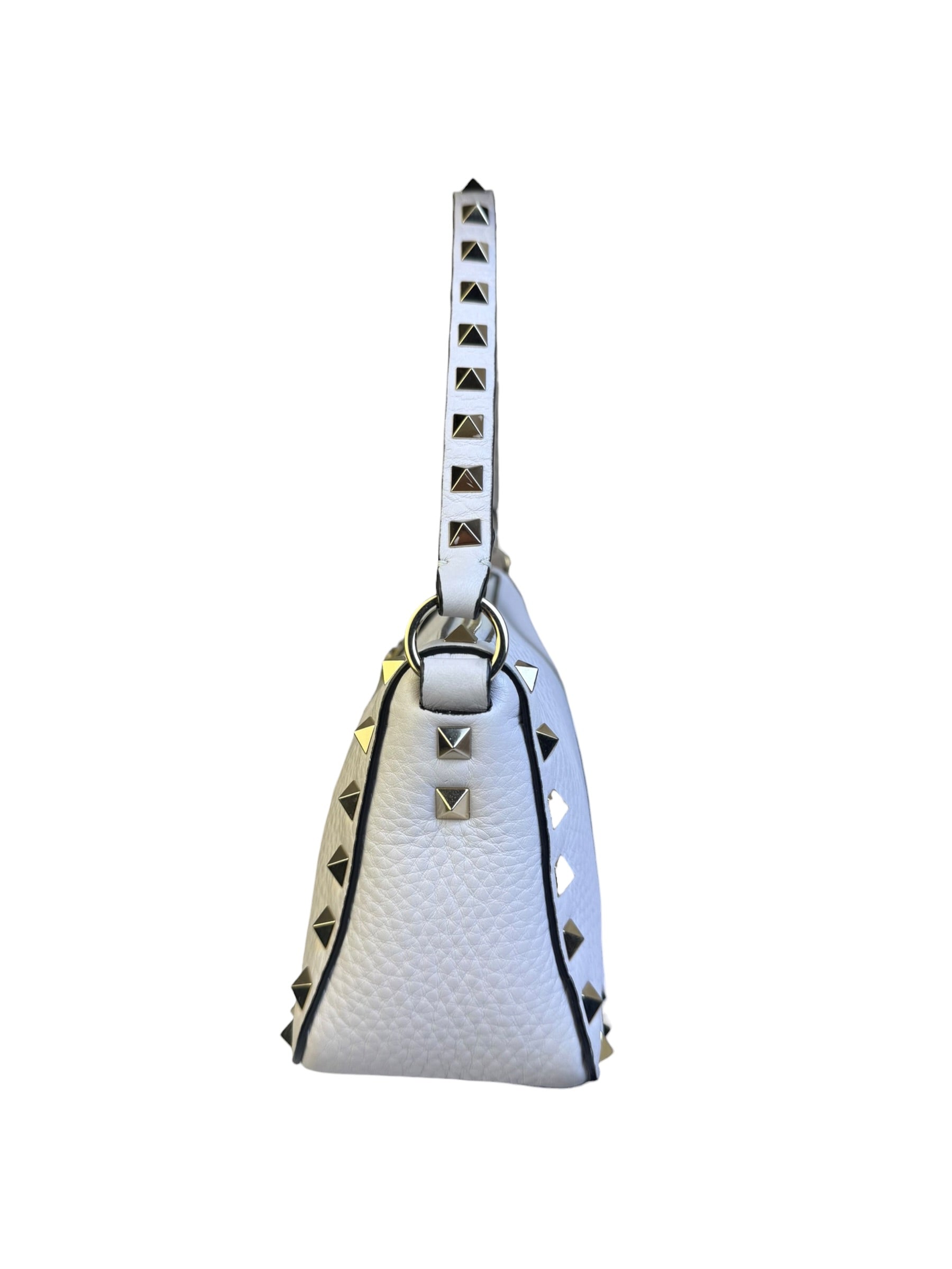Valentino Garavani Calfskin Small Rockstud Two-Way Bag