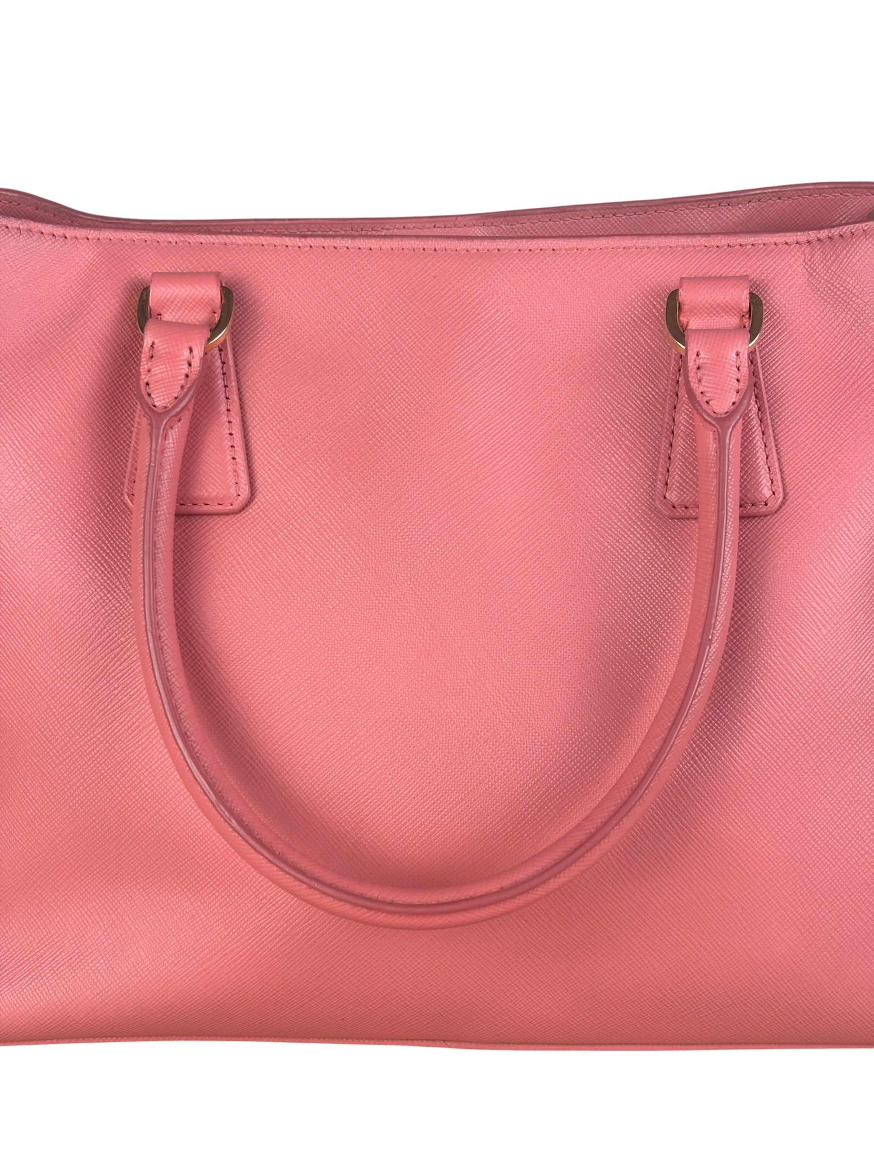 Prada Pink Galleria Saffiano Leather Tote