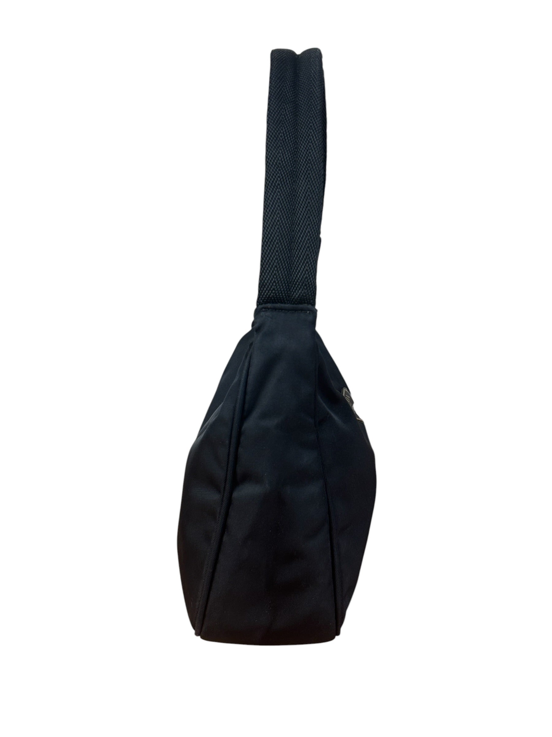 Prada Tessuto Black Nylon Mini Sport Shoulder Bag