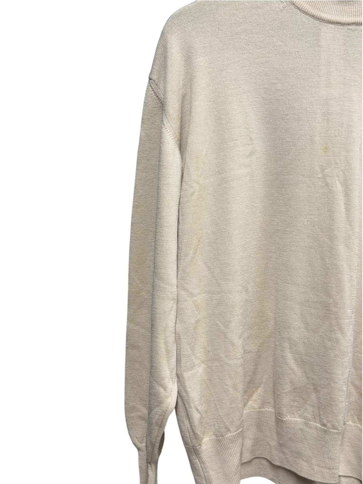 MCM Cream Colored Mock Neck Sweater