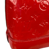 Louis Vuitton Red Vernis Alma BB Handbag