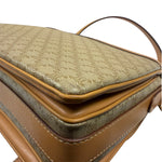Celine Vintage Macadam Coated Canvas Crossbody Bag