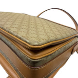 Celine Vintage Macadam Coated Canvas Crossbody Bag