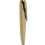 Saint Laurent Beige Quilted Sade Clutch