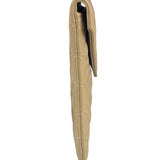 Saint Laurent Beige Quilted Sade Clutch