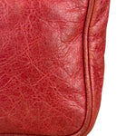 Balenciaga Fuchsia Leather Le City Crossbody