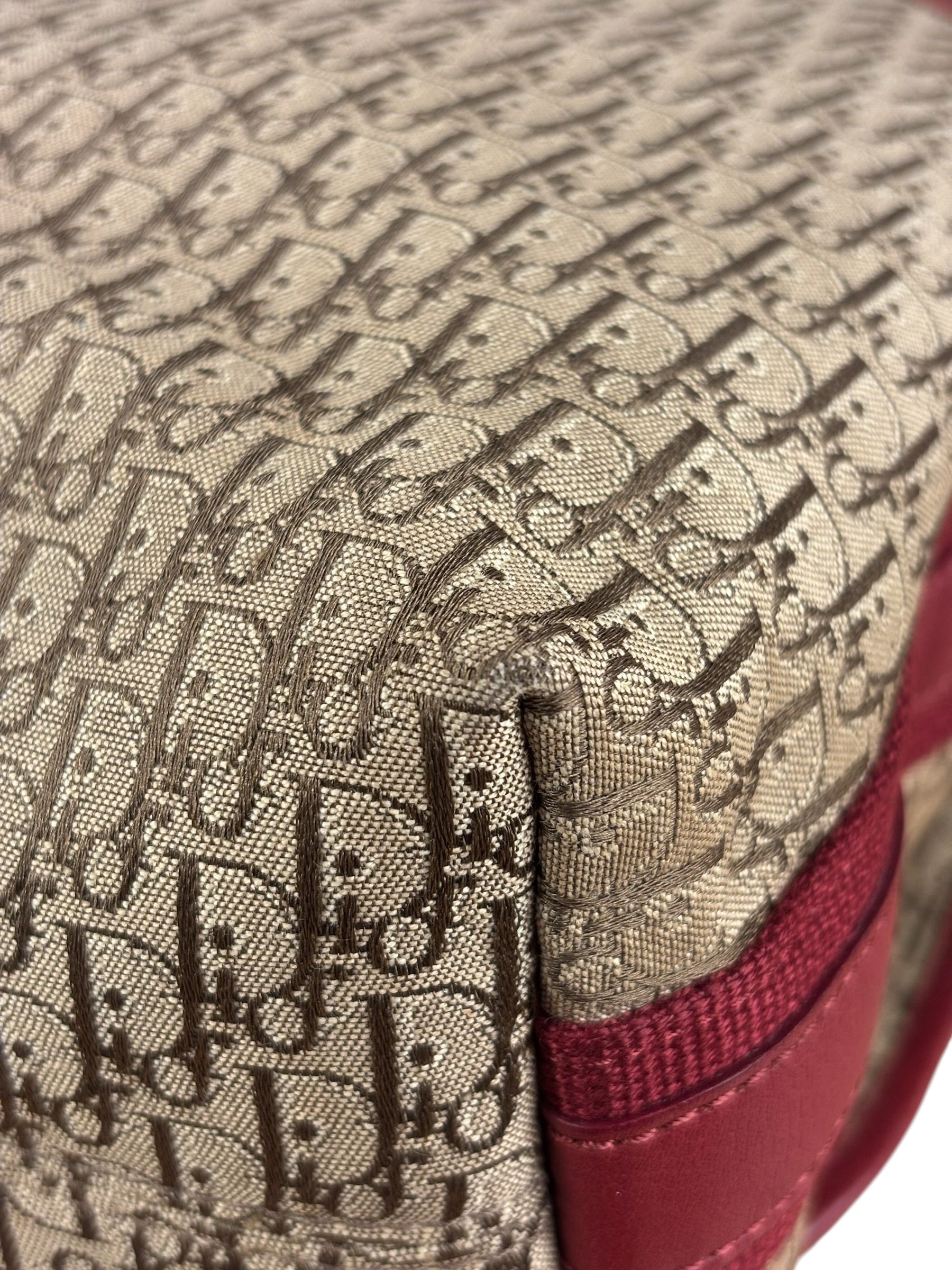 Christian Dior Street Chic Canvas Messenger Bag