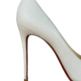 Christian Louboutin Kate Pumps White Nappa Leather