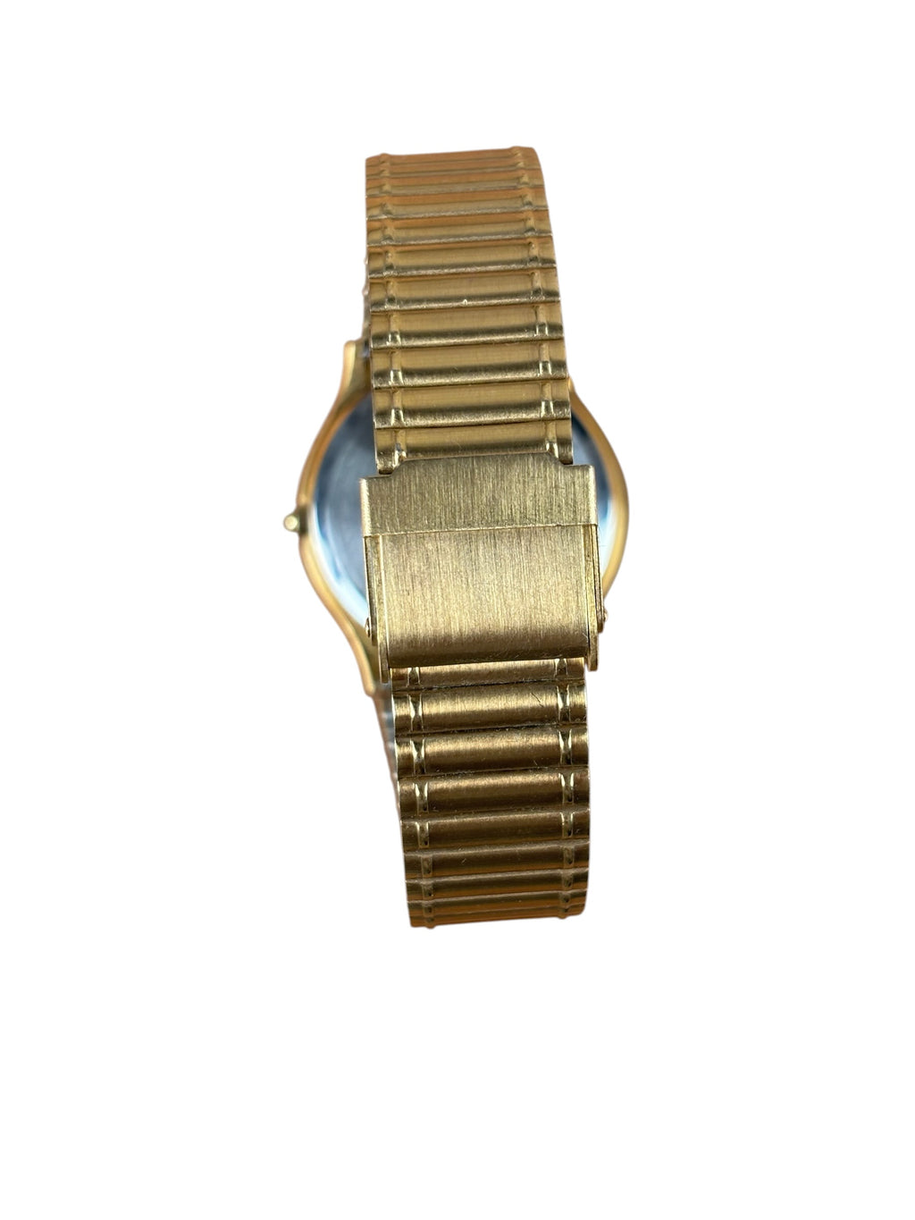 Caravelle Vintage Gold Round Dial Day-Date
