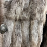 Vintage Rotiny Brown/White Saga Fox Fur Coat