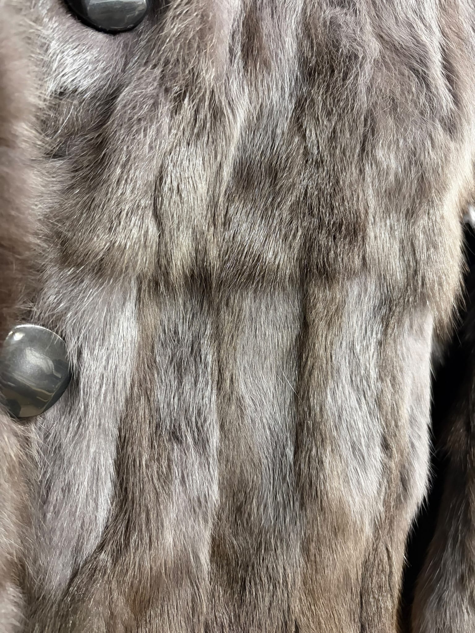 Vintage Rotiny Brown/White Saga Fox Fur Coat