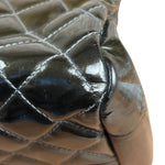 Chanel Metallic Gold Patent Leather Just Medemoiselle Bowling Bag 2011