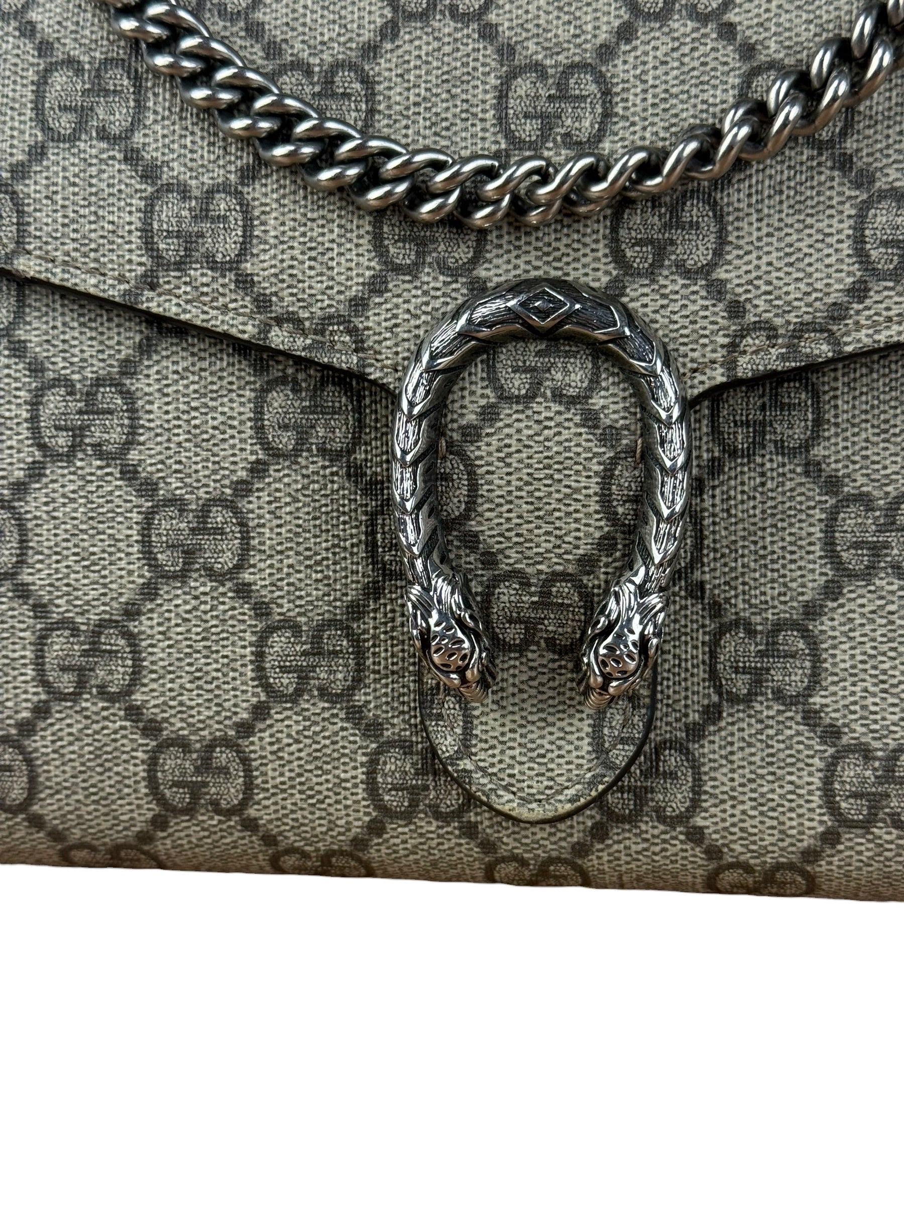 Gucci GG Supreme Canvas Dionysus Wallet Crossbody