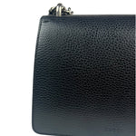 Gucci Black Pebbled Leather Dionysus Small Chain Shoulder Bag
