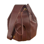 Cartier Vintage Burgundy Leather Must De Cartier Bucket Bag