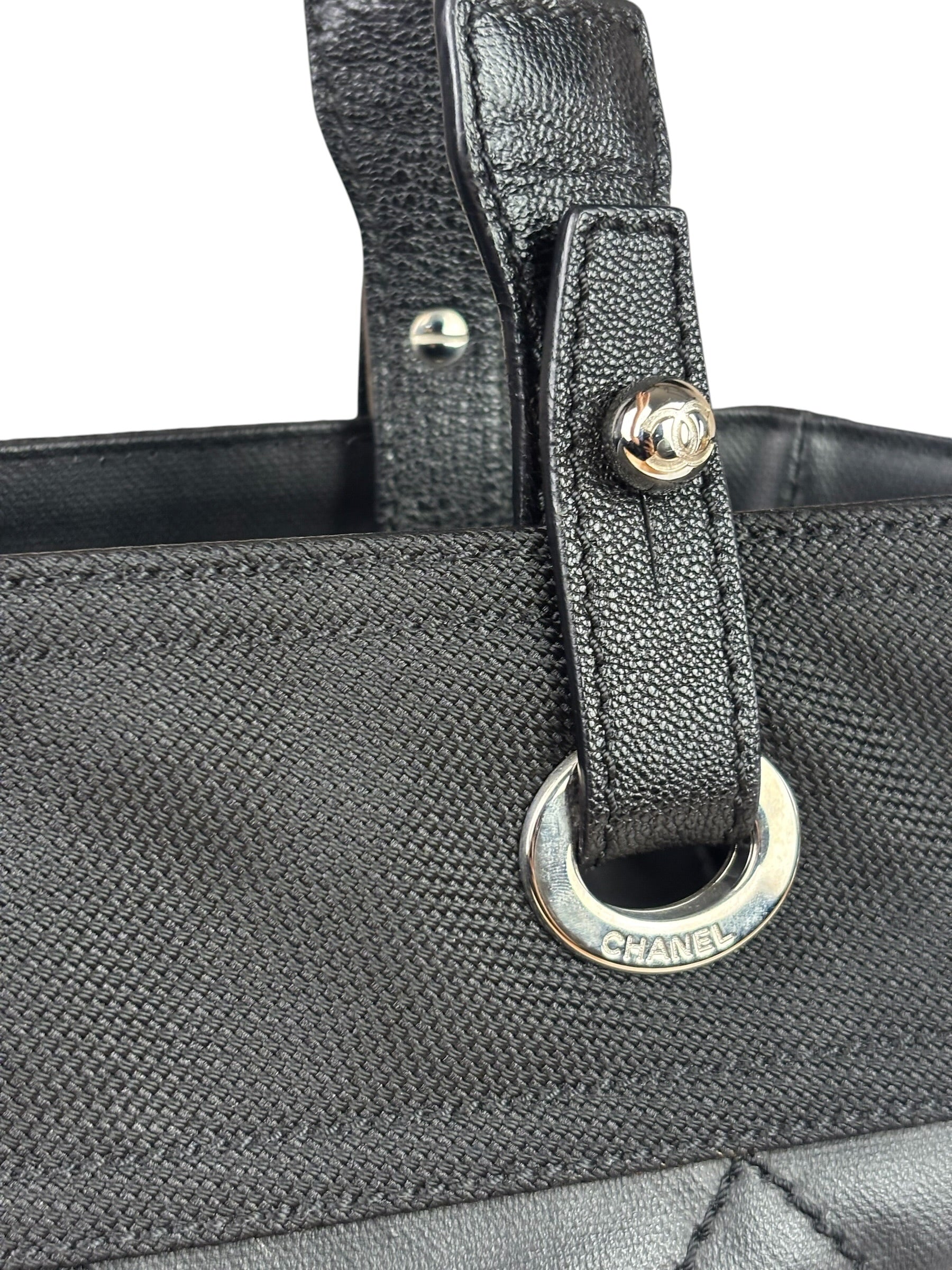 Chanel Black Quilted Paris-Biarritz Tote 2009