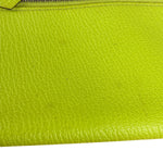 Hermes Lime Zippy Pouch
