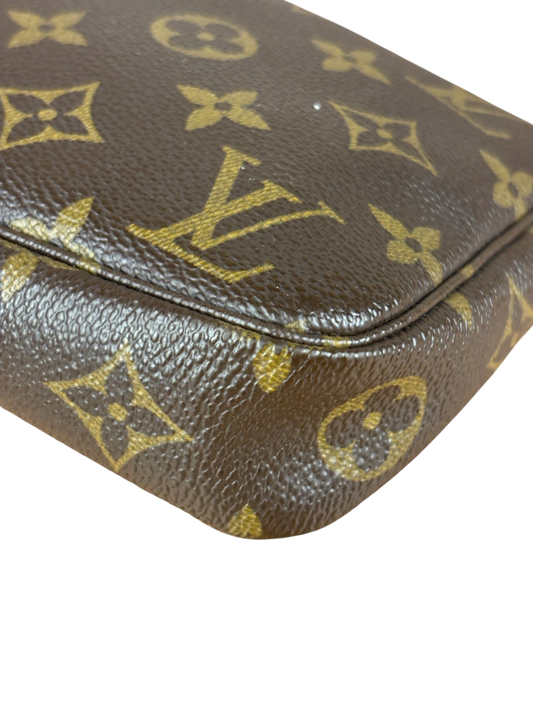 Louis Vuitton Leather Monogram Pochette