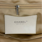 Chanel Beige Quilted Leather Tote 2009