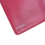 Chanel Pink Quilted Leather Lucky Symbols Long Wallet 2004