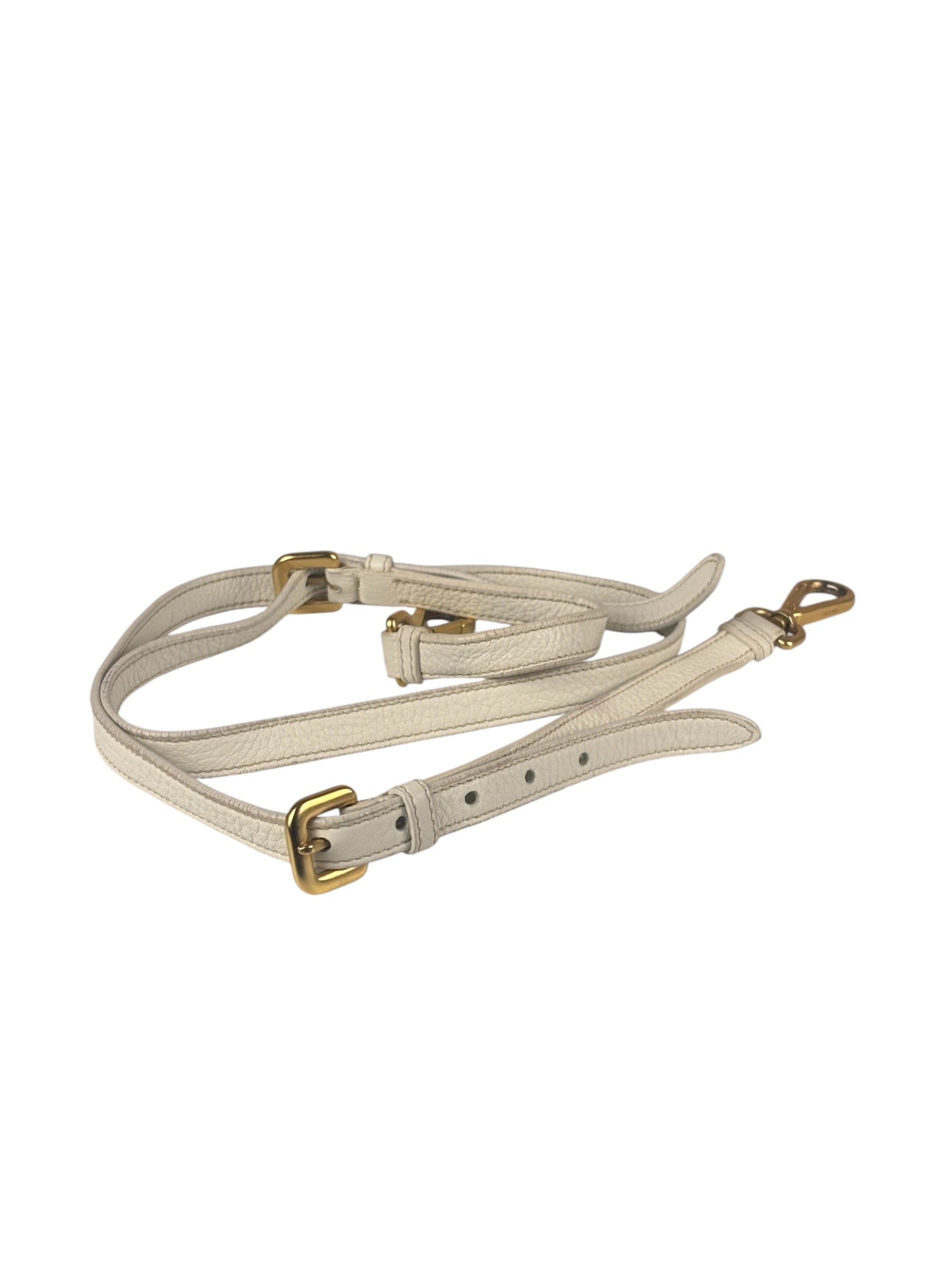 Prada Y2K Ivory Gaufre Nylon Woven Leather 2Way Mini Handbag
