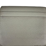 Balenciaga White Leather Cash Mini Wallet