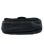 Chanel Vintage Black Quilted Lambskin Shoulder Bag 2010