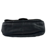 Chanel Vintage Black Quilted Lambskin Shoulder Bag 2010