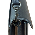 Coach Black Leather Tabby Two-Way Bag