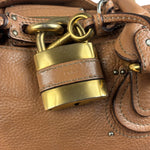 Chloe Vintage Tan Leather Paddington Shoulder Bag