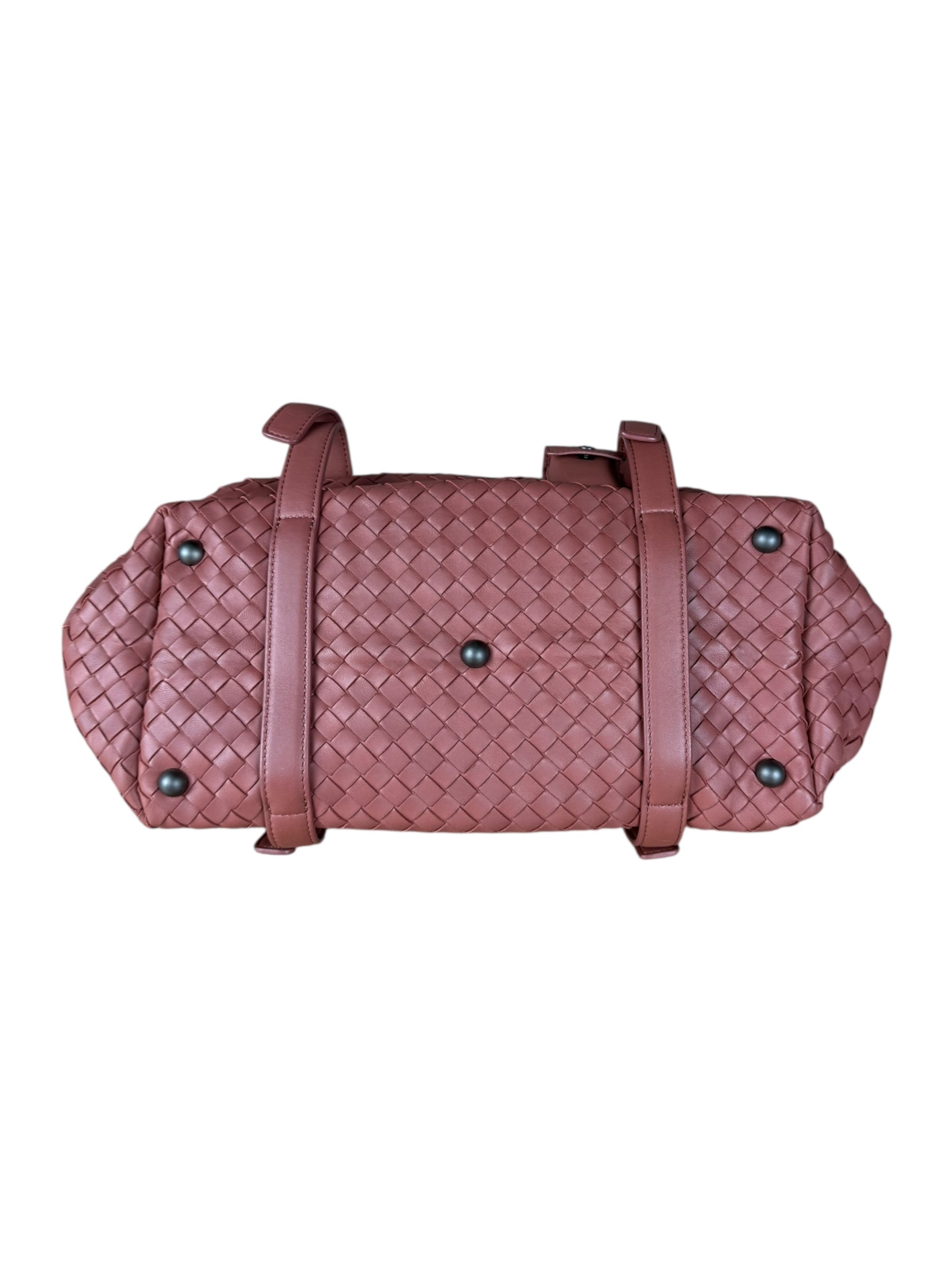 Bottega Veneta Intreccio Montaigne Handbag Mauve