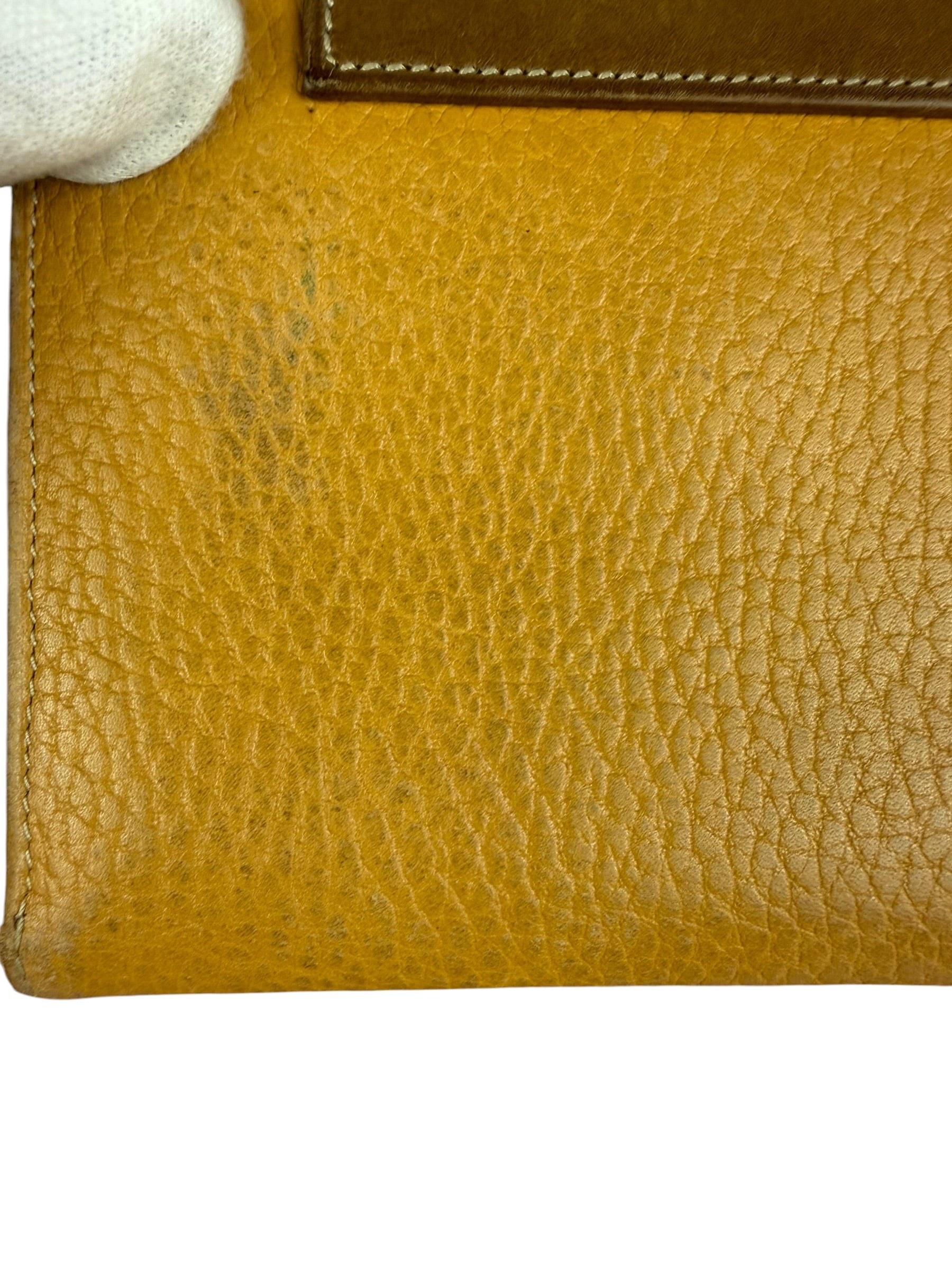 Loewe Vintage Brown Anagram Trifold Wallet
