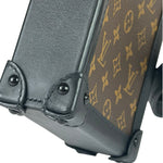 Louis Vuitton Black Monogram Vertical Trunk Pochette