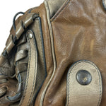 Chloe Vintage Brown Leather Silverado Shoulder Bag