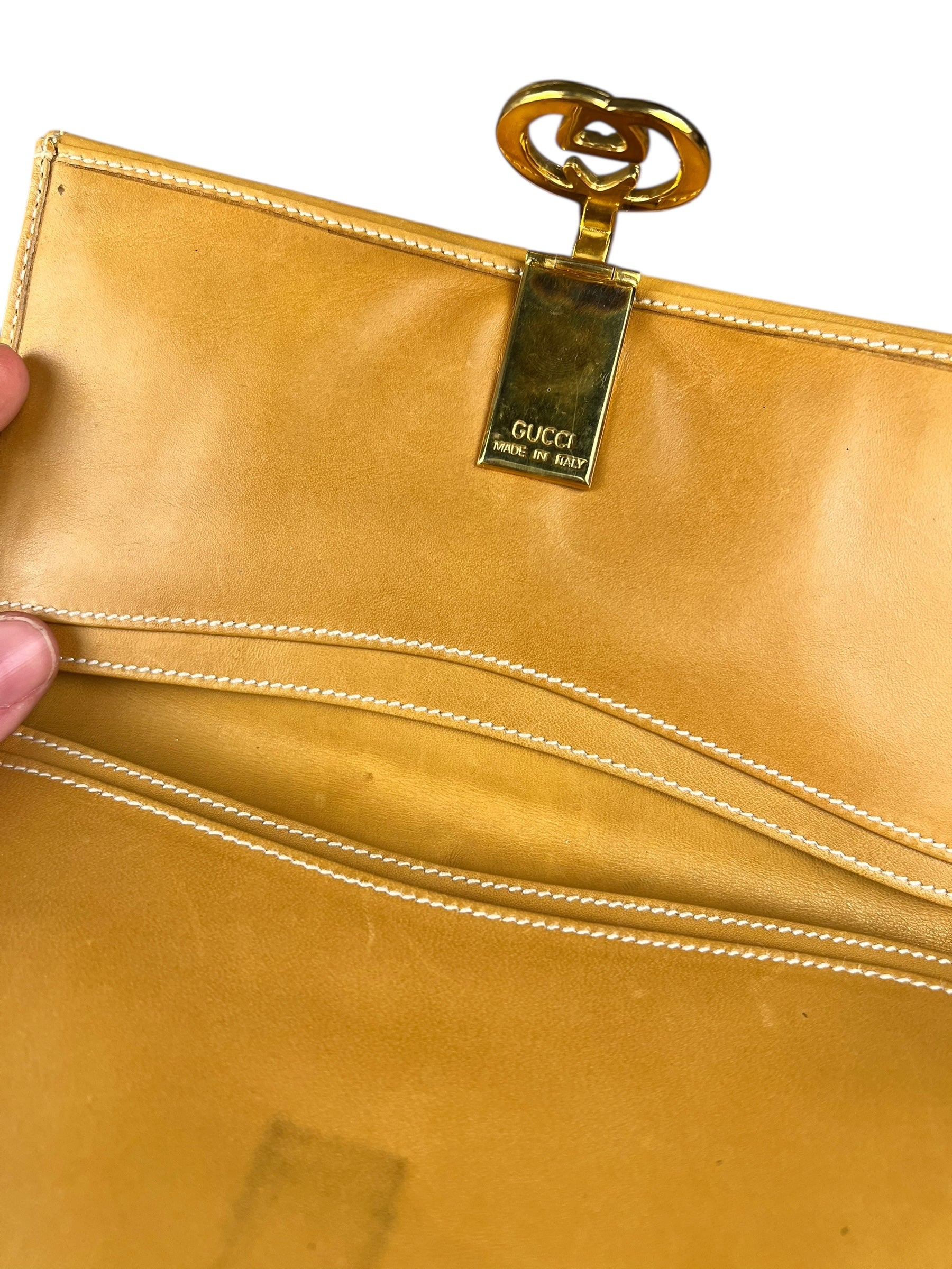 Gucci GG Vintage Sherry Line Long Wallet