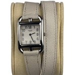 Hermes Cape Cod Double Tour White Strap