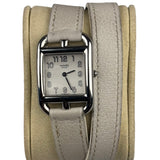 Hermes Cape Cod Double Tour White Strap