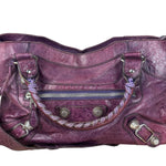 Balenciaga Purple City Bag