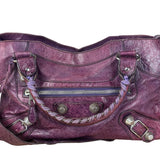 Balenciaga Purple City Bag