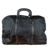 Prada Black Nylon Saffiano Travel Bag