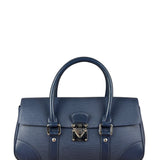 Louis Vuitton Navy Blue Leather Epi Segur Handbag PM