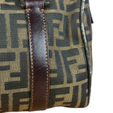 Fendi Vintage FF Zucca Print Mini Boston Handbag